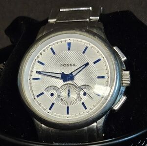 Men's Stainless Steel Chronograph Watch